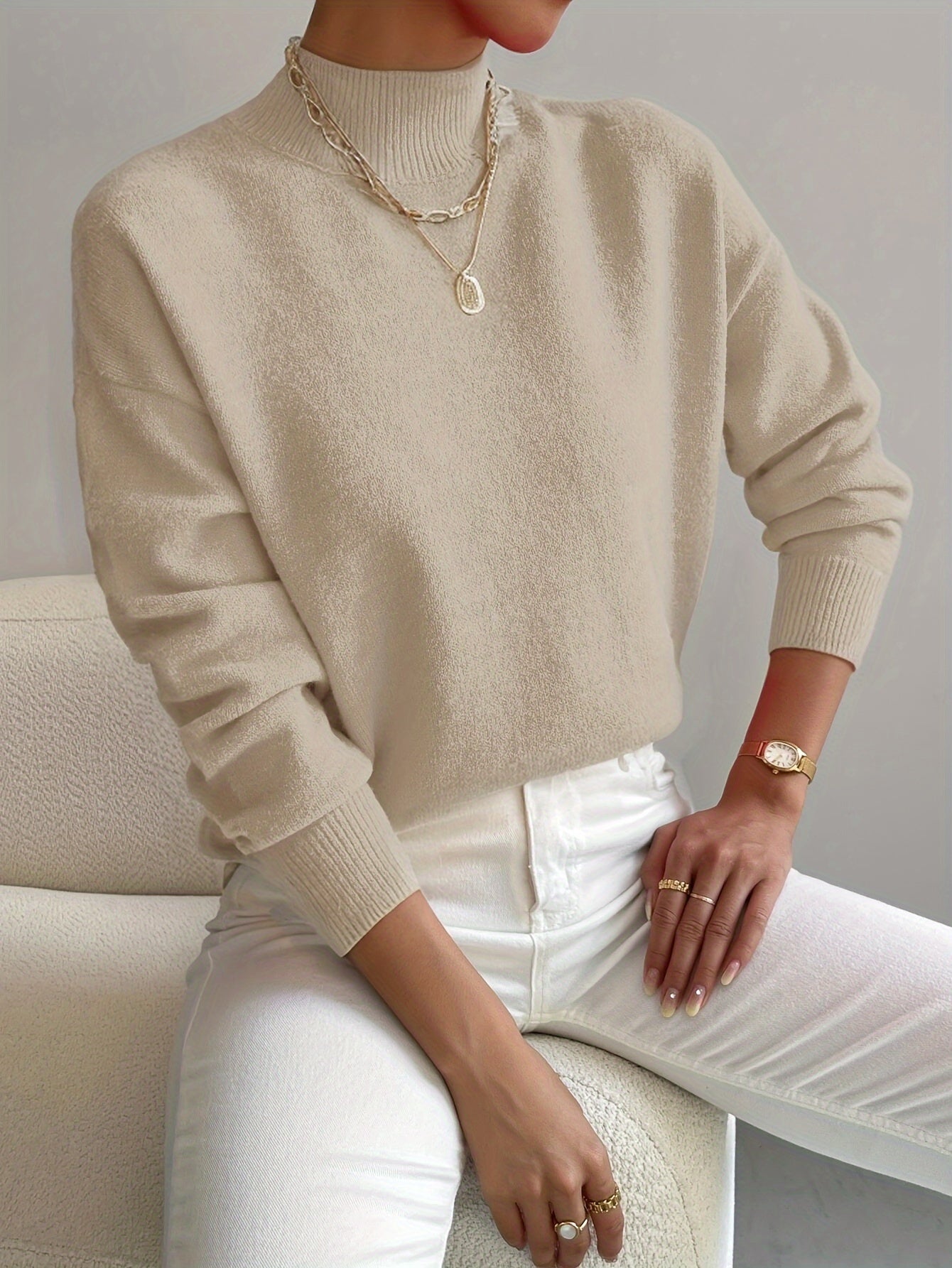 Beige / 46/3XL